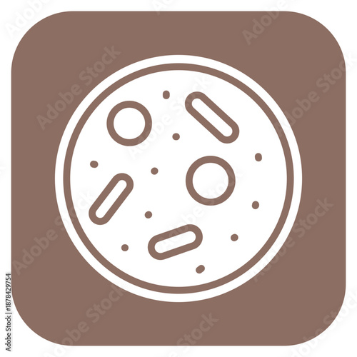 Bacteria Culture icon vector image. Can be used for Tuberculosis.