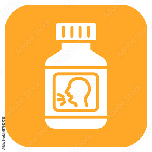Cough Suppressant icon vector image. Can be used for Tuberculosis.