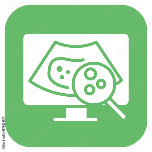 Nodule Detection icon vector image. Can be used for Tuberculosis.