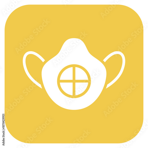 Respirator Mask icon vector image. Can be used for Tuberculosis.