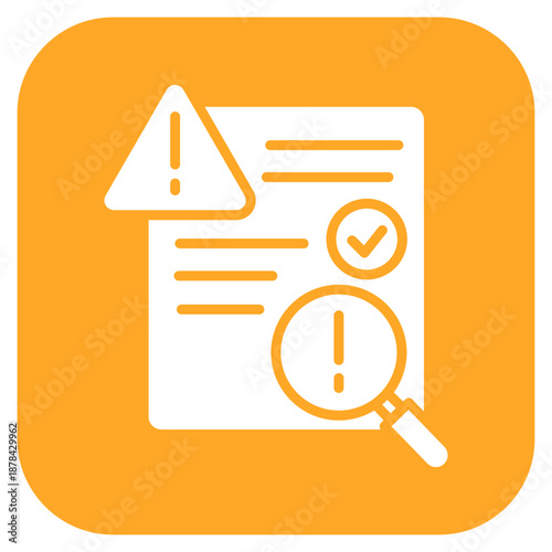 Risk Assessment icon vector image. Can be used for Tuberculosis.