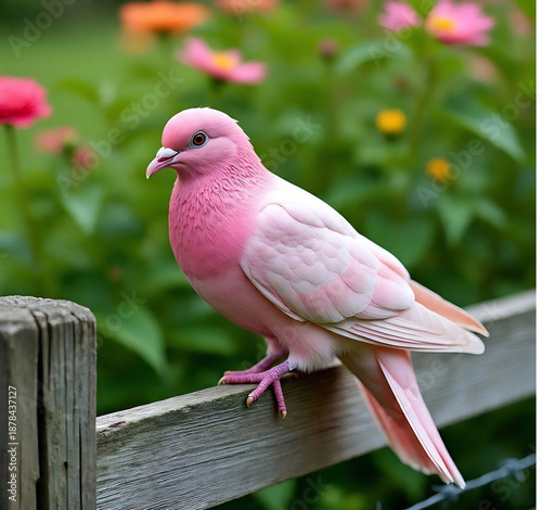 dove on the branch