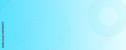 blue background with white circle rings in faded distressed vintage grunge texture design, old geometric pattern paper