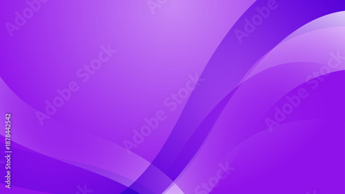 Magical violet backdrop with flowing semi-transparent waves reminiscent of polar lights and cosmic energy movement