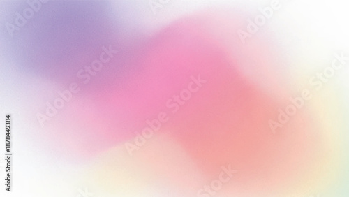 Grainy abstract blend of purple, pink, and soft pastel shades