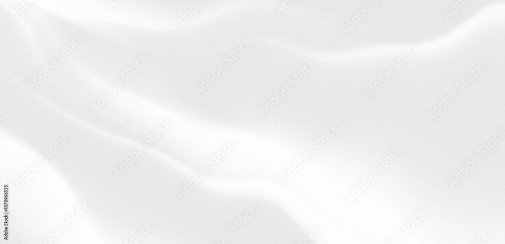 Obraz premium Illustration of a very soft white to light gray gradient wall with a Grainy Noise texture in a Scandinavian or Minimalist style room.