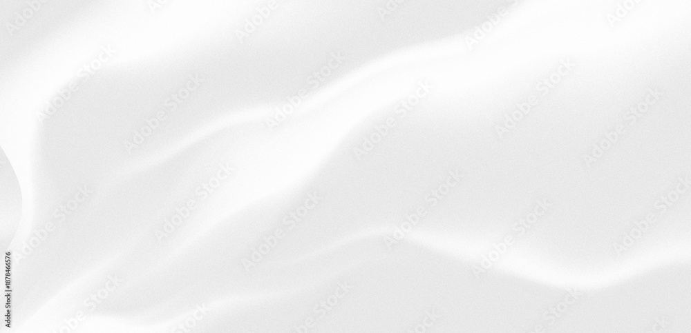Obraz premium Illustration of a very soft white to light gray gradient wall with a Grainy Noise texture in a Scandinavian or Minimalist style room.