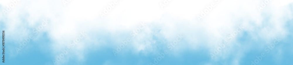 Obraz premium Realistic cloud or smoke. White fog or smoke on transparent background. PNG image. Template fog. Special effect of steam