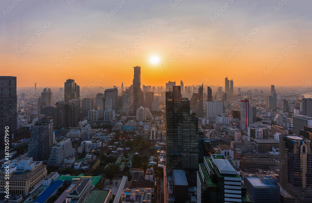 Fototapeta premium Bangkok city
