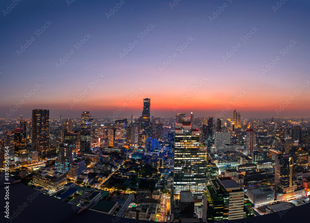 Fototapeta premium Bangkok city