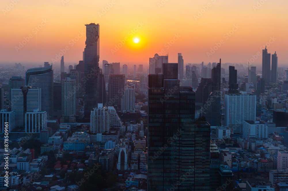 Fototapeta premium Bangkok city