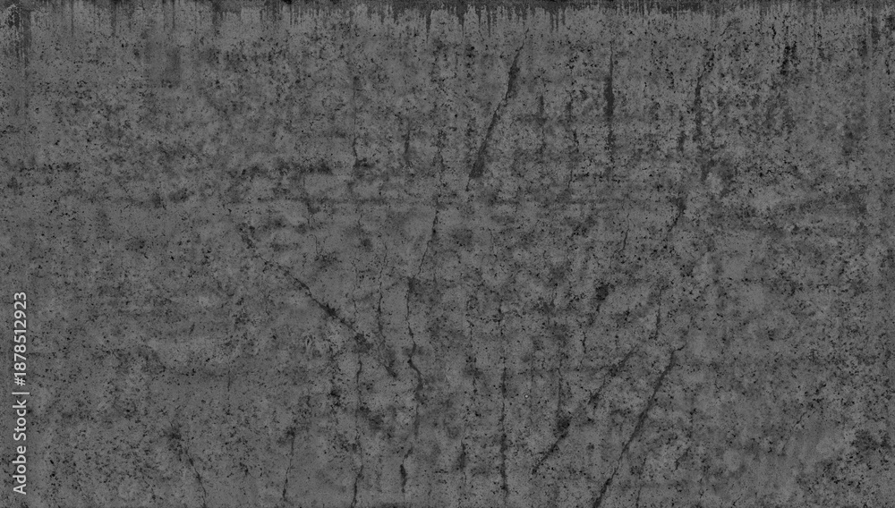 Naklejka premium Industrial Aged Gray Concrete Texture