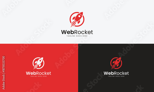 Web Rocket Logo Design
