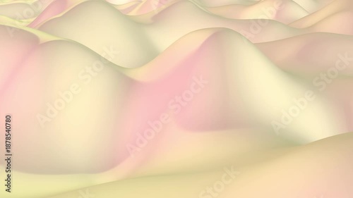 Color wave abstract gradient fluid able to loop endless 4k