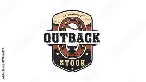 Outback Stock Logo Design Element.