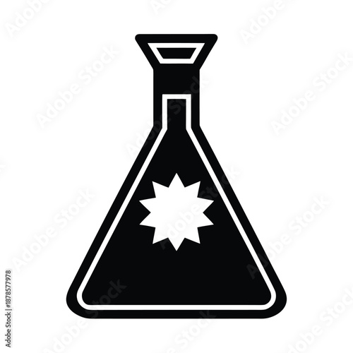 Togolese Science Beaker Education Icon