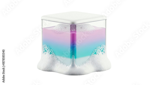 Automatic Soap Dispenser with Colorful Foam