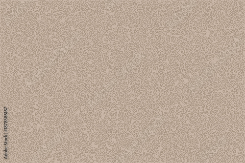Warm grain texture background in soft beige tones. Subtle noise surface creates natural depth and tactile feel. Editable vector backdrop for minimal, organic, and modern design.