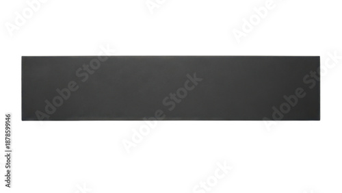 Blank rubberized tape strip mockup soft touch finish horizontal layout non slip look isolated on white background
