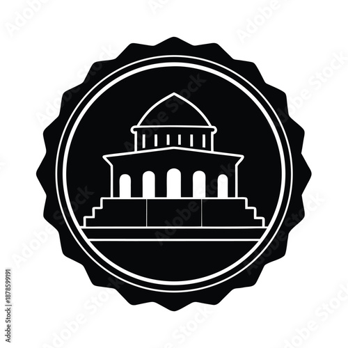 Turkey Ancient Temple Badge