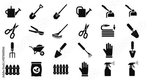 Gardening Tools and Accessories Collection.