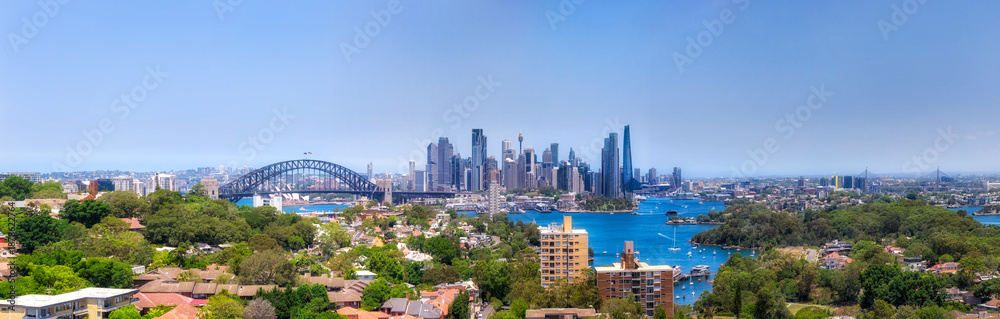 Fototapeta premium D Sydney Waverton mid pan