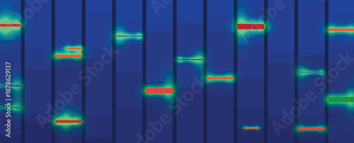 Futuristic molecule and genetic code, DNA strands, connected neural web
