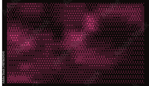 Abstract dot digital wave gradient Illustration. Concept of digital connection, science, technology, internet data, futuristic motion background.