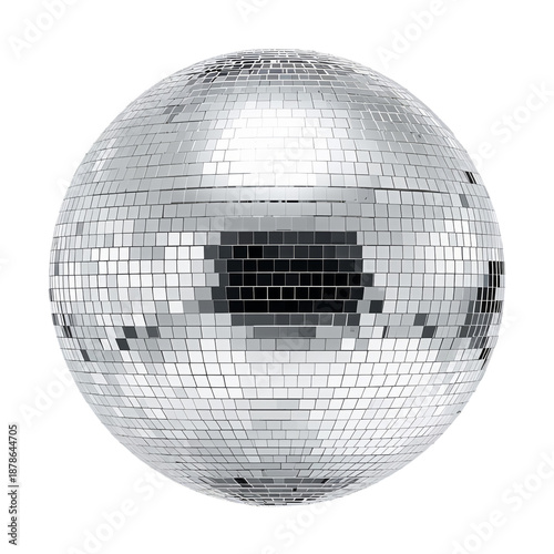 Disco Ball on Display at a Party Venue for Dancing and Entertainment in the E...