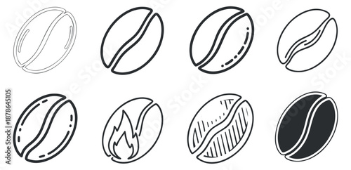A set of eight stylized tennis ball illustrations in various styles including outline and solid, perfect for sports and fitness designs