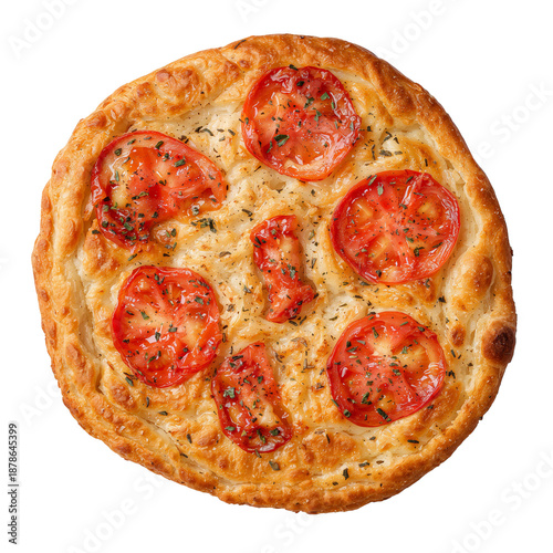 Fresh Tomato and Basil Dish Prepared in a Home Kitchen for a Simple Meal