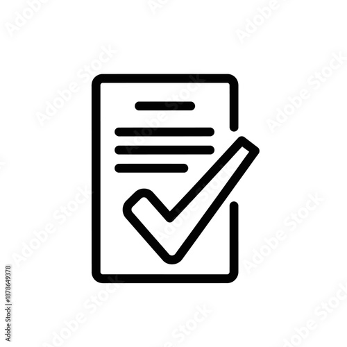 Checklist Illustration for Task Completion and Verification