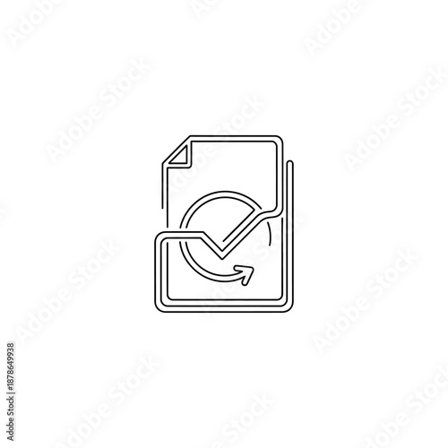 Close-up of a Paper Document with Digital Data and Graphs for Business Analysis