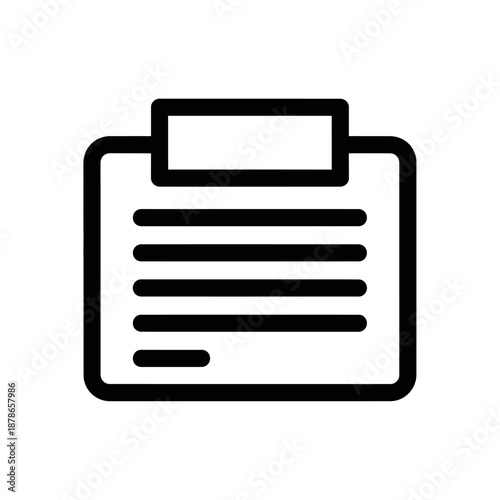 Close-up of Clipboard with Document, Office Supplies and Stationery for Business Presentations