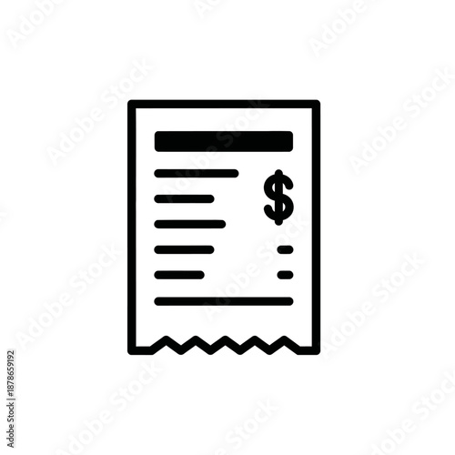 Digital Invoice Document with Financial and Billing Details for Business Use