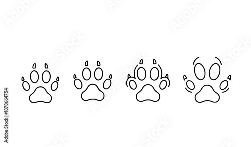 Minimal line cigarette smoking icon set with cigar and smoke outline symbols in vector style