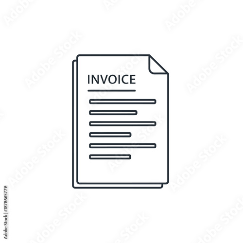Financial Document with Invoice and Payment Summary for Business Transactions