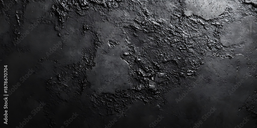 Fototapeta premium Dark Grunge Texture Background Abstract Black Gray Rough Concrete Wall Surface Pattern