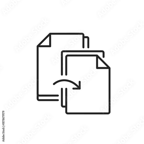 Modern Office Workspace with Laptop and Documents for Business Collaboration