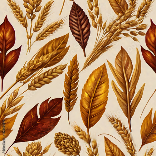 golden wheat background