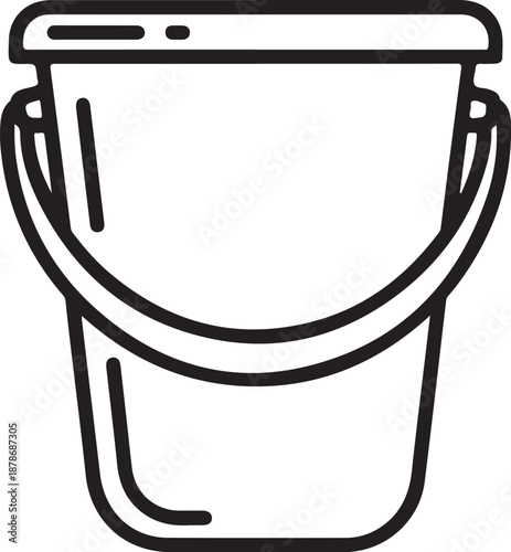 High-quality single household tool icons built with consistent stroke and simple forms, perfect for UX UI and icon libraries. Generative Ai