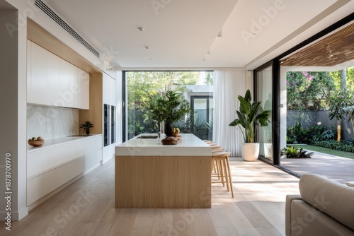 Modern Open-Concept Home Interior