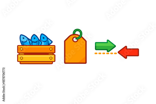 Fish trading diagram