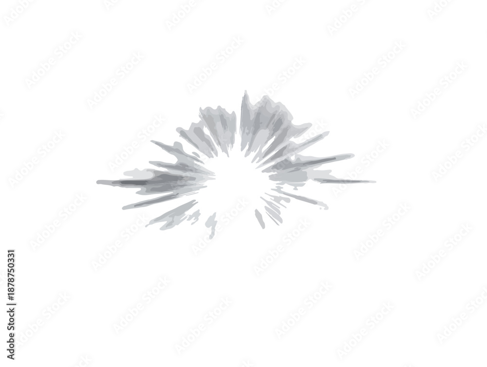 Obraz premium A transparent abstract light burst graphic with radial energy lines, perfect for dynamic visual effects and modern design overlays.