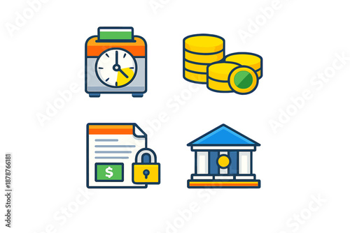 Financial Icons Collection