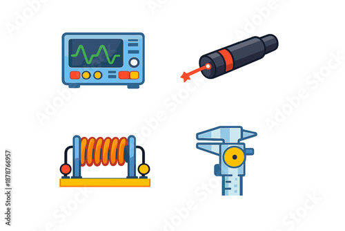 Science and Technology Icons Set