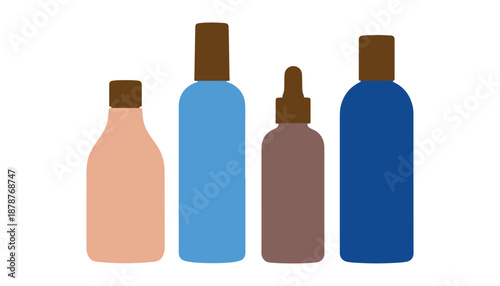 Photos A minimalist graphic representation of a bottle
