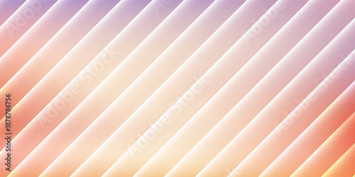 Modern dreamy summer background with a pastel gradient inspired by sunset or sunrise. Abstract smooth transitions of purple, pink, orange that shows simple abstract