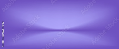 Abstract gradient podium background. Violet, purple and lilac empty 3d studio backdrop. Clean scene for product presentation mockup template. Vector illustration