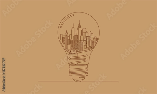 light bulb vector illustration